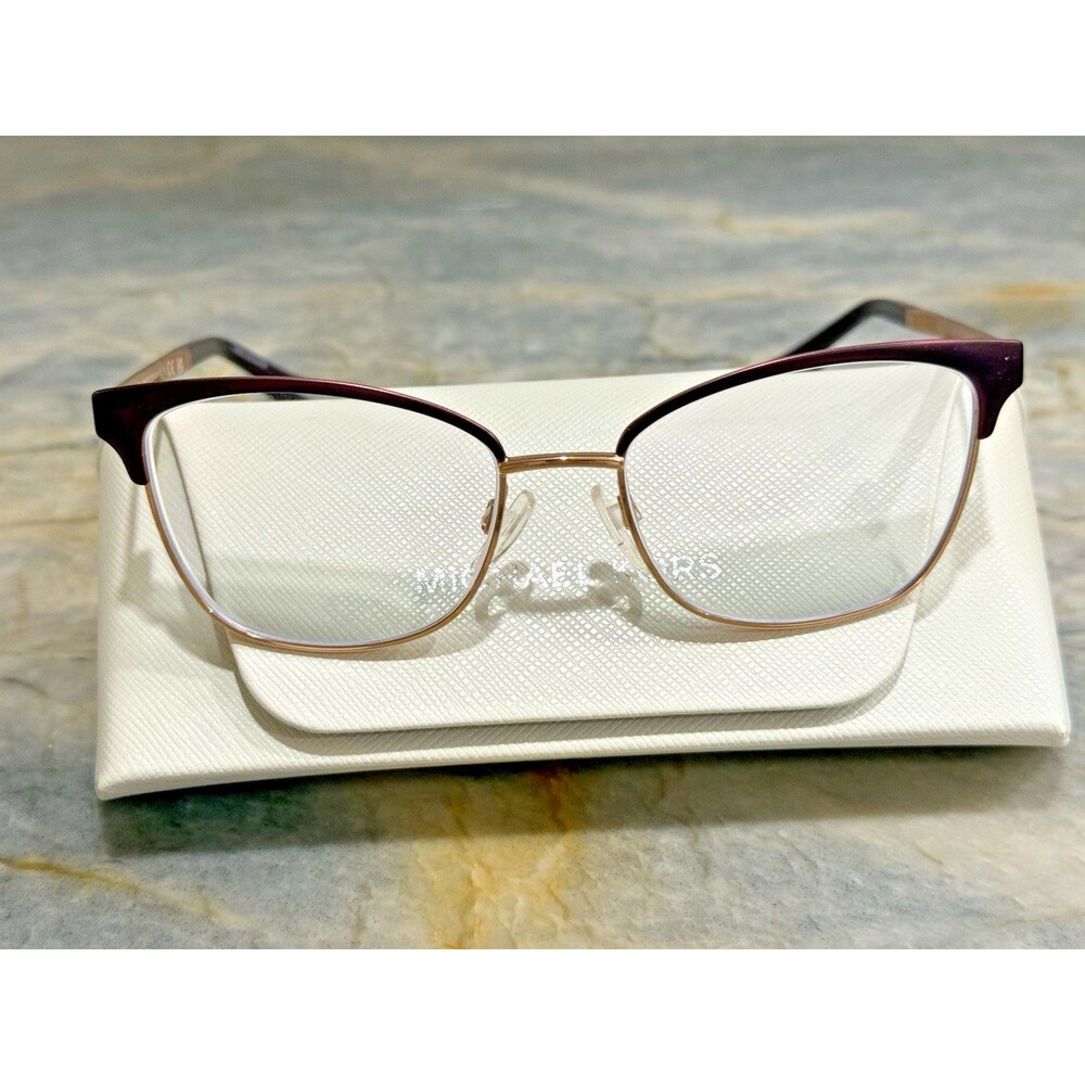 Michael Kors ADRIANNA IV MK3012 1108 51 Eyeglass Frames Cordovan Rose Gold - Picture 2 of 11